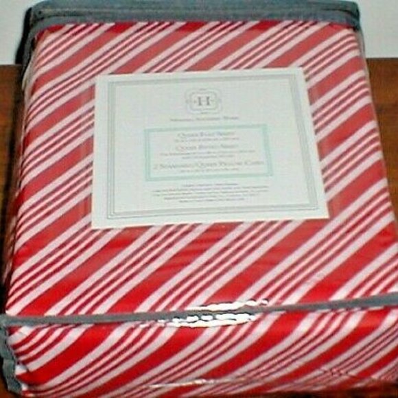CANDY CANE Striped MSH Twin Sheet Set - Picture 3 of 4